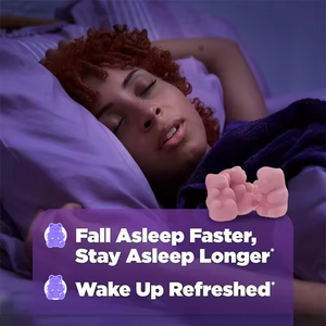 Bonbons gélifiés à la mélatonine à base <span class=keywords><strong>de</strong></span> plantes, personnalisables en gros, 5 mg, pour le sommeil et le soutien immunitaire des adultes - Product Image 2