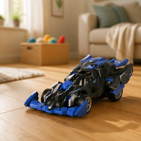 Voiture de course télécommandée WenYue SCG-002 RC 2.4G avec feux avant/arrière, accélération à un bouton, fonction Follow Me, portée de 50m, pour les 5 ans et plus, niveau expert
