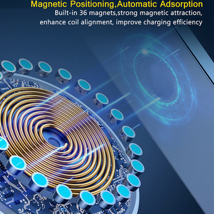 Phụ kiện điện thoại bán chạy nhất trên Alibaba: Sạc không dây nhanh 15W từ tính loại C cho điện thoại iPhone, <span class=keywords><strong>Android</strong></span>, Samsung - Product Image 5