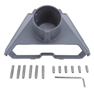 Adaptateur de support en alliage d'aluminium pour Starlink Gen 3 V4, adaptateur de tuyau, résistant aux intempéries, kit de montage au sol robuste, accessoires - Product Image 2