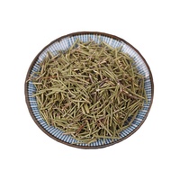 Grand stock de feuilles de romarin séchées, thé aux herbes de couleur verte, pur, naturel et riche en parfum