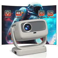 Fábrica al por mayor A8 Proyector Smart Tv Home Theater 4K Full Hd Proyectores al aire libre Mini portátil Teléfono móvil Android Proyector
