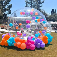 Tente à bulles gonflable transparente pour fête d'enfants, tente à bulles gonflable de haute qualité transparente