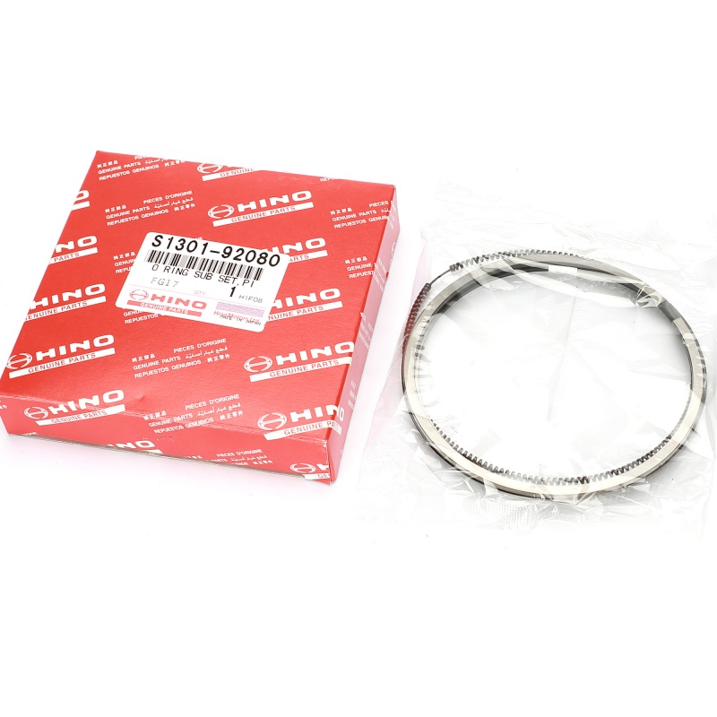 Engine Piston Ring Assembly for Hino J05E J08E diesel Engine Parts, Part Number S1301-92080