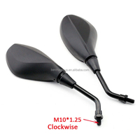 Vente chaude Rétroviseurs universels pour moto 10 mm M10 pour KEEWAY OUTLOOK 150