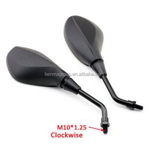Specchietti Retrovisori Universali da 10mm M10 per Moto KEEWAY OUTLOOK 150 - Vendita Calda - Product Image 2