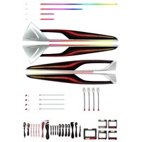 Kit d'éclairage d'ambiance pour BMW G30 G38 |   Bande LED intérieure 11 couleurs pour BMW Série 5 2017-2023, panneau de porte, console centrale, zone des pieds