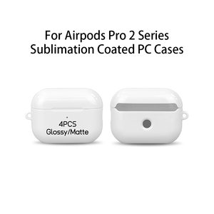 Subbank 3D Sublimación en blanco <span class=keywords><strong>para</strong></span> <span class=keywords><strong>Airpods</strong></span> <span class=keywords><strong>Pro</strong></span> <span class=keywords><strong>2</strong></span>-4PCS Estuche recubierto Estuche <span class=keywords><strong>para</strong></span> auriculares - Product Image 2