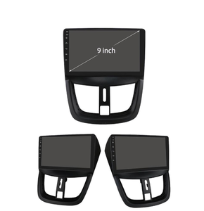 Machine tout-en-un Android 9 pouces HD Quad-Core avec alimentation DC12V pour PG207 06-15 - Product Image 3