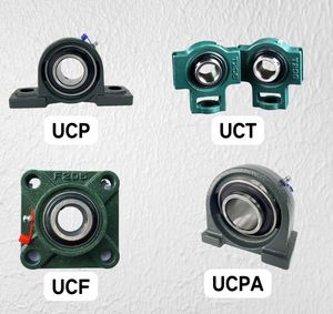 Soporte de Rodamiento Ajustable de Acero UCFC201 de Alta Resistencia con Bloque de Almohada y Precisión P6 - Product Image 4