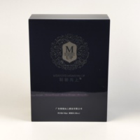 Boîte à vin en bois haute brillance avec insert en velours, charnière métallique et fermeture à pression, logo personnalisé pour bouteille de vin ou spiritueux, emballage cadeau d'entreprise ou de festival