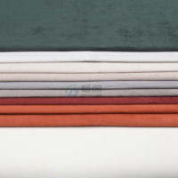 Tissu en daim synthétique personnalisable de 0,55 à 0,6 mm, velours fin, toucher doux, pour toit de voiture, coussin de siège de voiture