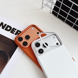 Coque de téléphone magnétique en silicone liquide S135 tendance, série Eagle Eye, avec support pour objectif d'appareil photo pour iPhone 18 17 Pro Max - Product Image 3