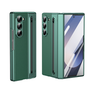 Étui de téléphone Soonleader 2025 avec emplacement pour stylo, électroplaqué, anti-traces de doigts, pour Samsung W25, pour Galaxy <span class=keywords><strong>Z</strong></span> <span class=keywords><strong>Fold</strong></span> 6 5 <span class=keywords><strong>4</strong></span> 3, étuis de téléphone portable - Product Image 3