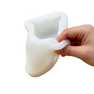 Dolphin Shaped Ice Cube <b>Mold</b> Silicone <b>Mold</b> For DIY <b>Candle</b> Making Kits Transparent White Customizable Shape - Product Image 5