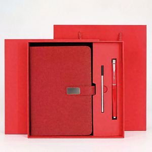 Promotional Business Customized Pu Leather Luxury A5 Journal Magnetic Notebook with Pen <b>Thermos</b> <b>Cup</b> Gift Set Corporate Gift Box - Product Image 5