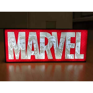 Marvel LED <b>Light</b> <b>Box</b> 9 V <b>Advertising</b> Display - Product Image 1