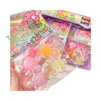Jouet anti-stress en plastique cristallin en forme de tortue, 299 pièces, compressible, lot de 12 dans une boîte colorée pour les jeunes (7-14 ans)