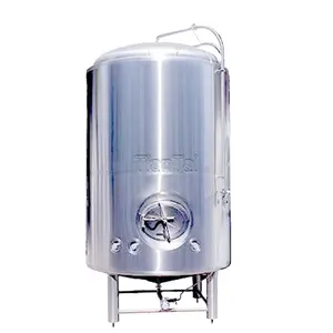 TIANTAI 2500 liter mirror pressured glycol jacket cylindrical beer storage bright tank microbrewery beer brewing system for sale