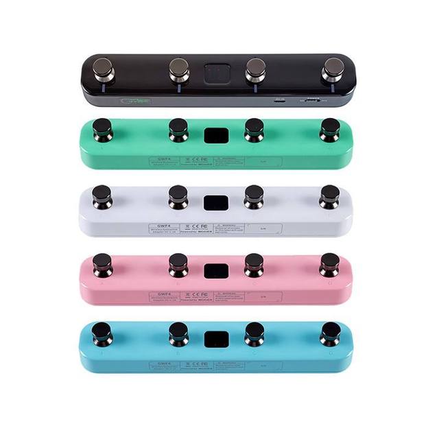 Mooer GWF4 Pedal Controller Wireless Footswitch Controller GTRS Smart Guitar Controller Electric Guitar Wireless Foot Pedal