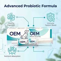 Supplément Probiotique en Gel pour Chiens et Chats OEM – Soutien Digestif et Santé Intestinale – Probiotiques pour Animaux de Compagnie – Marque Privée – Formule Personnalisée – Vente en Gros