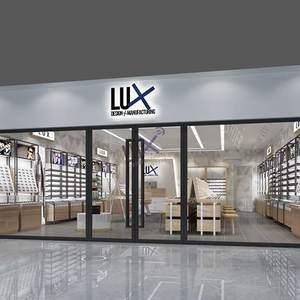 Présentoir de magasin d'optique moderne en métal et en bois de haute qualité Mobilier élégant au design pour Optica - Product Image 1