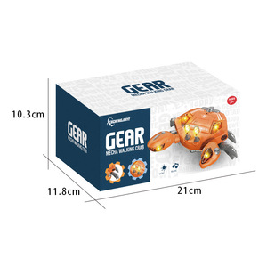 Crabe marcheur Gear Mecha, jouet avec effets sonores et lumineux, 21 cm, pour enfants de 3 ans et plus - Product Image 1