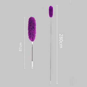 Spolverino in Nylon Multicolore con Specchio Incrociato, Retrattile e Pieghevole, Spazzola Elettrostatica Portatile che Non Perde Peli - Product Image 6