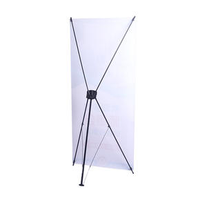 Напечатанный на заказ регулируемый штатив X баннер дисплей стенд портативный алюминиевый флагшток для продвижения водонепроницаемый для рекламы - Product Image 3