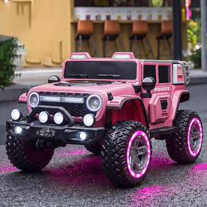 Bus électrique pour enfants à 6 roues avec télécommande et lumières - Product Image 3