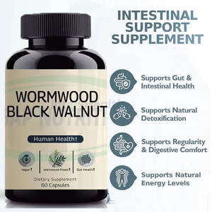 Ausreson OEM Integratore Naturale con Olio di Semi di Zucca e <span class=keywords><strong>Papaya</strong></span>, Oregano, Aglio, Noce Nera e Assenzio per Detox e Supporto Immunitario in Capsule - Product Image 3