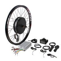 Kit de conversion de vélo électrique MTX 20-29 pouces avec batterie 5000W 72V et moteur contrôleur sans balais 3000W 2000W 1500W 1000W 60V 52V 48V
