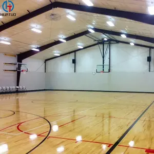 Edificios Prefabricados de Estructura de Acero de Nuevo Estilo, Gimnasios Modernos, Diseño Gratuito para Gimnasio Universitario/Taller y Almacén - Product Image 1