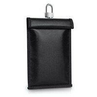 Pochette Faraday ignifuge et étanche porte-clés pochette anti-vol Cages Faraday pour ordinateurs portables/tablettes/téléphones/clés de voiture