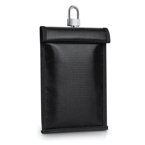 Pochette Faraday ignifuge et étanche porte-clés pochette anti-vol Cages Faraday pour ordinateurs portables/tablettes/téléphones/clés de voiture - Product Image 5