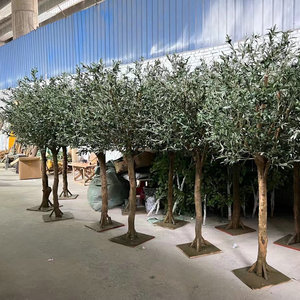 Artes grandes plantas artificiales bonsái árbol <span class=keywords><strong>olivo</strong></span> artificial 1M 2M 3M 5M alto resistencia Uv falso <span class=keywords><strong>olivo</strong></span> al aire libre árbol - Product Image 6