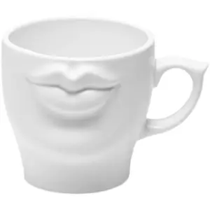 Оригинальный дизайн, керамическая чашка, забавная креативная чашка с трехмерными губами в подарок