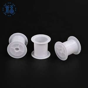 Nhỏ gọn 48mm Trắng nhựa <span class=keywords><strong>bobbin</strong></span> tay quanh co chuyên gia cho chủ đề thủ công và ánh sáng công nghiệp sử dụng nhà máy tùy biến - Product Image 4