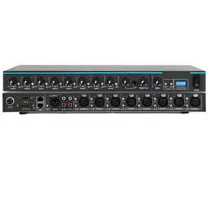 OEM ZH8 Professional Power Sequencer Mixer 8 Way For Recording Dj Stage Audio Equipment