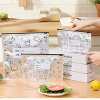 Sacs d'emballage alimentaire pour la conservation des aliments, sacs en aluminium à fermeture éclair, sacs de congélation pour la viande, les fruits de mer, le poisson, le poulet, les légumes, les fruits