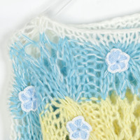 Nouvelle Collection Automne 2026 : Pull en Crochet Fait Main pour Femme, Motif Floral 3D Coloré, Coupe Ample et Confortable, Tunique Tendance pour l'Automne