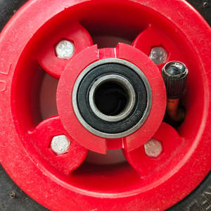 Major Nouveau 6x2 <span class=keywords><strong>Brouette</strong></span> <span class=keywords><strong>Roues</strong></span> Pneumatique En Caoutchouc Roue Wagon Chariot Poussette Roue - Product Image 6