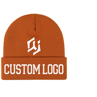 Gorro de punto unisex personalizado OEM/ODM sin ribete, sin visera, con logo bordado 3D, MOQ bajo, gorra deportiva con patrón de letras e imagen de viaje