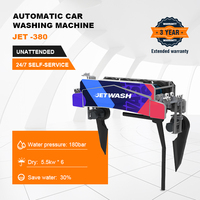 Machine de lavage de voitures à essence automatique sans contact, haute efficacité, pilotée par IA, idéale pour les parkings très fréquentés, JET WASH S6 150 Bar