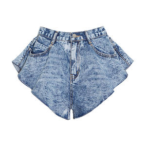 Short d'été pour femmes Mini Jeans Lady Sexy Ripped Hot Fetish Denim Pants Lady High Street Party Elastic Denim Shorts - Product Image 6