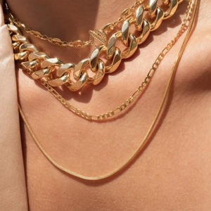 Wholesale 18kgp gold necklace price-Buy 