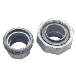 Pipe fittings galvanized cast iron pipe connector high quality socket union connection for industry