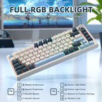 ATTACK SHARK K85 Magnetic Switch Mechanical Keyboard Hall Effect Ultra Low Latency PBT Keycaps Knob for Esports Pro