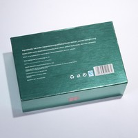 Boîte cadeau de soins de la peau sur mesure à couvercle rabattable avec gaufrage, emballage haut de gamme style livre, sensation premium, cadeaux cosmétiques