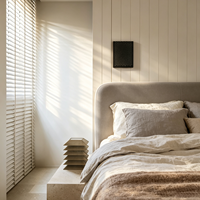 Diseño Arquitectónico Interior de Villa Moderna y Minimalista Profesional, Renderizado 3D, Comunicación Profunda